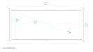 Mask 2s - Side Masking Projection Screen - 2.4:1 Aspect Display Technologies