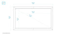 Mask2TB - Top and Bottom Masking Projection Screen - 1.78:1 Aspect Display Technologies