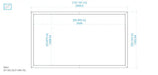Outline Fixed Projection Screen - 16:9 Aspect Display Technologies