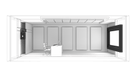 Projector Port Hole Small (Single Glazed) - SRND Store